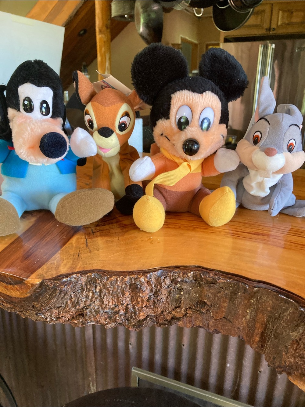 Disney Plush Mickey & Friends Set - Black, Yellow, Blue, Brown - Picture 4 of 6
